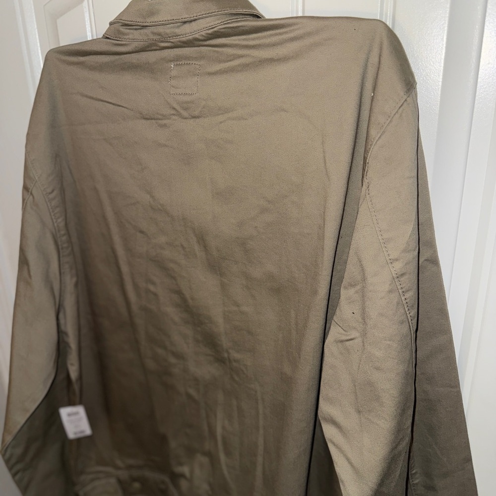 Lee Men's Khaki Shirt Jacket - Picture 6 of 13